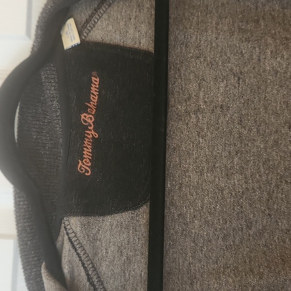 Tommy Bahama Men's Black Long Sleeve Full Zip Cotton Jacket Size L - Picture 8 of 14